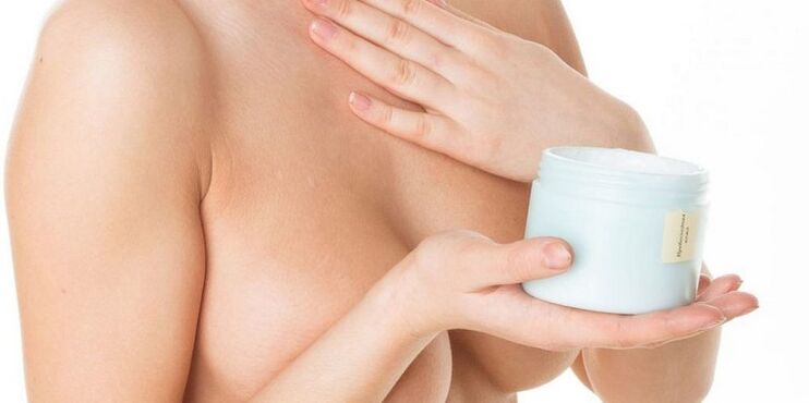 Creme zur Vergrößerung der Brüste